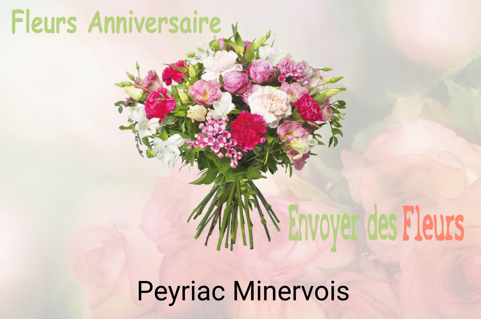 Bouquet de fleurs d’anniversaire livré à Peyriac-Minervois