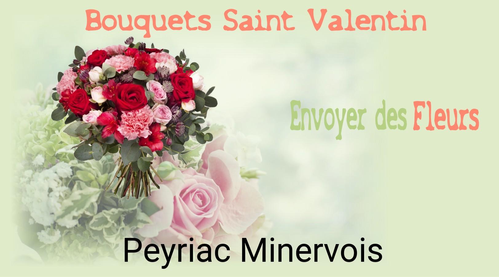 Roses de Saint-Valentin livrées à Peyriac-Minervois